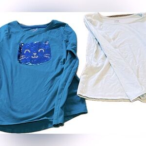 Girls Long sleeve Size Large (10/12) Shirts